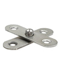 Dope Stainless Steel Adjustable Door Hinges With Quiet Close 360 Degree Rotating Door Pivot Rotary Hinge Durable Hardware