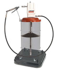 Beefy Heavy Duty Air Operated Grease Pump 120 Lb Capacity Portable Dispenser with 7 Ft Hose Model LNI 917