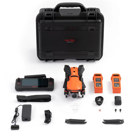 EVO II V3 Pro 6K Rugged Drone Bundle With Up To 40 Minutes Of Flight Time, Crystal 6K Video And 20MP Photos, components displayed