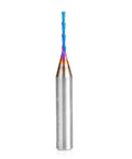 Solid Carbide Spektra Spiral Plunge Router Bit Down Cut For Precision Plunges Built Tough With Extreme Tool Life 2 Inch Length 1/16 Inch Diameter
