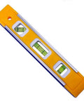 Yellow-green acrylic level from Six-Piece Mini Bubble Spirit Level Set Square Levels 10x10x29mm For Wall Frames Art Displays Picture Hanging RV Tripod Measuring Tools