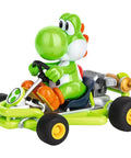 Official Licensed Mario Kart Pipe Kart Yoshi 1 to 18 Scale RC Car 2.4 GHz Ready to Run with Rechargeable LiFePO4 Battery