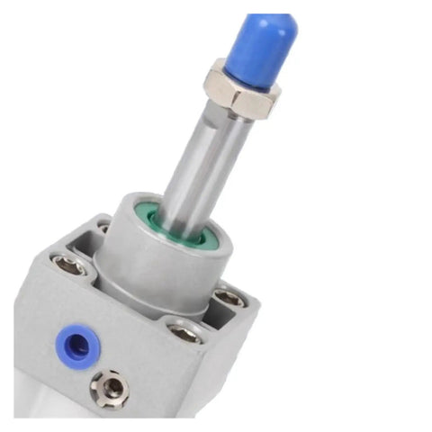 No Nonsense Heavy Duty SI Series Pneumatic Air Cylinder Mechanical Actuator close-up with bolt and seal for 500mm stroke
