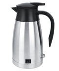 Zero Drama Portable Electric Kettle Made From Solid Stainless Steel With Kickin Quick Boil And Safe Auto Shut Off for travel and home use.