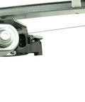 Close-up of Beefed Up Rear Left Driver Side Window Regulator With Motor For 2007 2013 Chevy Silverado GMC Sierra 1500 2500 HD 3500 HD