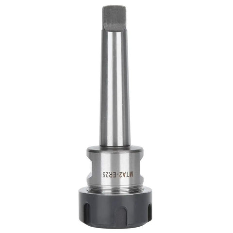 MT2 Morse Spindle Taper Shank With UM Thread ER25 Drill Collet Chuck Holder, MTA2 ER25UM, 1-16mm Clamping Range, High Speed Steel