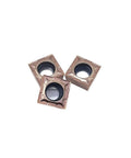 Heavy Duty Carbide External Turning Insert SCMT09T304 for Stainless Steel CNC Lathe Tools, square-shaped, metal inserts.