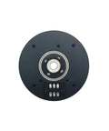 PM4315 BLDC Gimbal Drive Motor Robot Joint Assembly Industrial Brushless Mechanical Arm PMSM Feedback Servo System With AS5048A Encoder top view showing encoder and mounting holes.