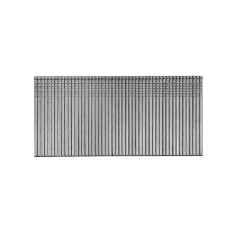 Galvanized Finish Nails One And A Half Inch 16 Gauge 2000 Pack arranged on a white background, showing smooth texture and durable finish