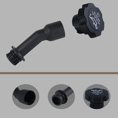 Engine Oil Filler Tube With Gasket And Filler Cap FC208 For Chevy Silverado 1500 GMC Sierra 1500 4.2L 4.3L V6 Replacement Kit