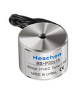 Compact Dc Holding Electromagnet With 24 Volts And M3 Female Thread Delivers A Tough 5 Point 5 Lb Grip For Robotics And Industrial Setup Featuring Instant Lockup And Zero Residual Magnetism For Reliable Daily Operation, 24VDC, 2.5kg.