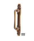Surface Mounted Antique Zinc Alloy Door Handles For Cabinets And Closets Built To Last Tough As Nails Wear Resistant Rust Proof Hardware with screws