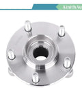 Front view of Front Wheel Hub Bearing Assembly 513296 Keeps Your Ride Smooth Fits Infiniti QX60 2014 To 2019, Infiniti JX35 2013