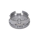 Center Wheel Cap For Toyota 42603-48130 Silver Hub Cap Cover shown from underside, demonstrating clips for easy install on Toyota rims.