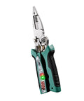 Premium Wiring Organization Tester Pliers With Type C Charging And NCV Detection, chrome alloy steel, ergonomic handles, digital readout.