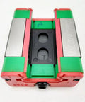 EGH20SA Linear Block Carriage And Guide Rail System For Precision Motion High Speed And High Load Rigidity Beefy Smooth Sliding Taiwan Made Custom Lengths Available And Full Series Availability; front view