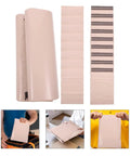 Roll of 100 Pack Khaki PE Waterproof Packaging Bags With Easy Seal Closure For Clothes Cosmetics And Shipping Needs Tough As Nails