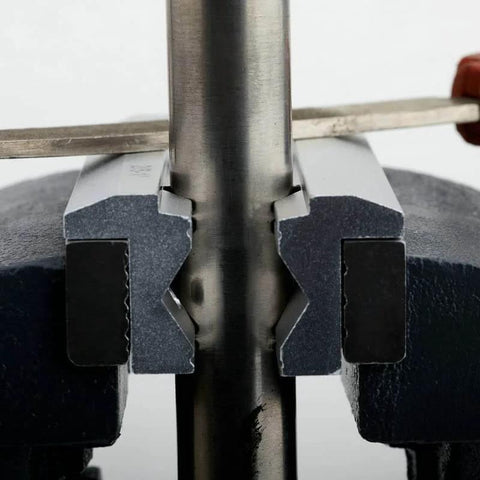 4 Inch Or 6 Inch CNC Milling Steel Vise Hard Jaw Fixture Built Tough With V Type Jaw Aluminum Alloy Milling Kit holding tubing