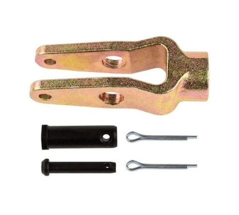 Slack Adjuster Double Pinned Straight Clevis Pin Kit With Pins Beefed Up For Air Brake Chambers Five Eighths Inch Diameter
