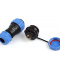 IP68 Waterproof Panel Mount Circular Connector Plug Socket With Back Nut For Male And Female Mating 2 3 4 5 7 9 12 Pin Variants Rugged