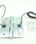 Electric Transfer Hinge ETH4W4545-626 with 26AWG wiring, 4FT length, for power and signal transfer in access control systems.