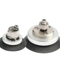 Heavy Duty Manipulator Vacuum Suction Cup Industrial Grade Universal Sway Grip With Pu And Pugb Options for smooth lifting, showing two sizes.