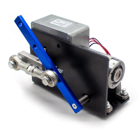 Heavy Duty All Metal Reciprocating Swing Motor Actuator with Sweet Speed Tuning Governor Kit for DC12V workshop projects showing metal components.