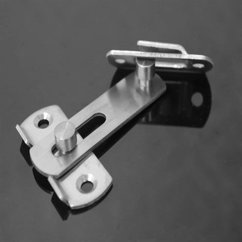 Beefy Stainless Steel Sliding Door Anti Theft Chain Lock With Deadbolt for doors, showing modern lightweight design