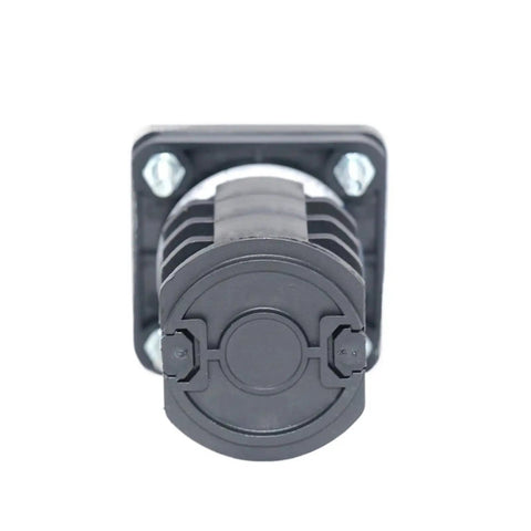 Universal Cam Rotary Selector Switch LW8D 10A 660V Manual Changeover Power Switch Ideal For Generators And Industrial Equipment Premium Silver Alloy Contacts For Reliable Heavy Duty Control, front view