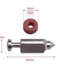 Needle And Seat Kit For Carburetor 398188 And 281144 281178 T398188 Rebuild Kit 3.5 To 6 HP Fits Briggs Stratton Engines