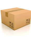 Sealed cardboard box containing a 2 In 1 Soldering Rework Station With Hot Air Gun And Iron LED Display for Desoldering and DIY Battery Pack Making.