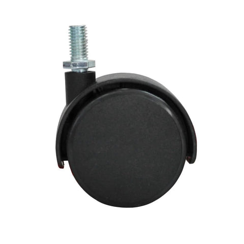 Mobile Whiteboard Caster Wheels Set Of 4 For Viz-Pro 1.58 Inch Wheel Diameter M8 Thread 0.59 Inch Thread Length 0.315 Inch