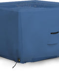 Heavy Duty Fire Pit Cover For Outdoor Use 30In L X 30In W X 12In H Waterproof UV And Weather Resistant 18 Oz PVC Coated Polyester