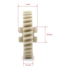 Drive Gear For Sears Craftsman Garage Door Openers 139.18814 139.18830 139.18850 Replacement Part Half Inch Bore Side View
