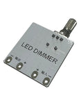 Smooth Live Stream Lighting With Stepless Dimmer Module For Table Lamp shows a compact LED dimmer with rotary knob and connection points.