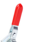 Close-up of Two Pack Welding Toggle Clamp Horizontal Quick Release Hand Tool for Fixture Elbow with red grip.