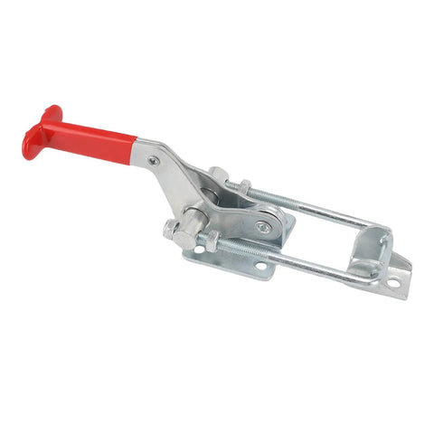 Heavy Duty Toggle Latch Clamp With Quick Release Lever Handle For Secure Truck Cabinets And Boxes Engineering Machinery Equipment Durable Metal Fastener Hardware, side view