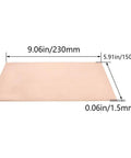 Single Sided Copper Clad Laminate PCB Bakelite Board 230mm X 150mm X 1.5mm For DIY Prototyping Projects High Temperature Resistance Minimal Oxidation Durable Prototyping Board dimensions