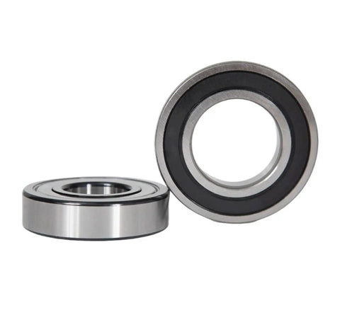 6001 R82RS High Speed Ball Bearings Pack 12x28x8 Mm 1/2 Inch Width Double Sealed For Electric Motors Wheels Bikes Mowers 5 Pack