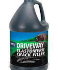 Gallon of Elastomeric Driveway Crack Filler Emulsion Sealant for Blacktop and Concrete, long lasting waterproof patch, quick cure
