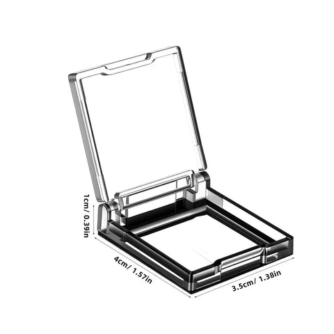 Clear Button Cover Shield For Home Appliances, Self Adhesive Push Button Guard That Keeps Your Washing Machine And Dishwashers From Accidental Taps, Emergency Stop Lockout, Size 1.57 X 1.37 X 0.39 In, transparent plastic, open view with dimensions shown.