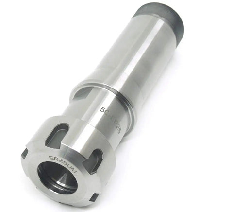 5C ER25 Collet Chuck Holder for CNC Milling Lathe, ER25UM Collet Chuck, Straight Extended Shank, precision ground steel