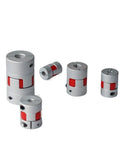 Spiffy SSIMOO 2 Pack Spider Jaw Couplings For 3D Printers And CNC Kits With Flexible Shaft Adapters In Durable Aluminum To Fit Stepper Motors In 6.35mm By 10mm Sizes Perfect For High Performance Builds. aluminum spider jaw couplings for 3D printers and CNC kits, 6.35mm x 10mm