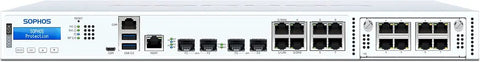 Enterprise Grade XGS 3300 Next Gen Network Firewall With Killer Threat Defense And Three Year License, front view with ports.
