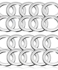 Twenty metal oil drain plug crush washers (18mm & 20mm) for Honda/Acura transmission and rear differential.