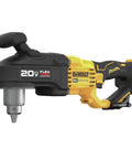 20 Volt Brushless Compact Cordless Drill With Half Inch Chuck For Stud And Joist Work Flexvolt Ready side view showing drill design.