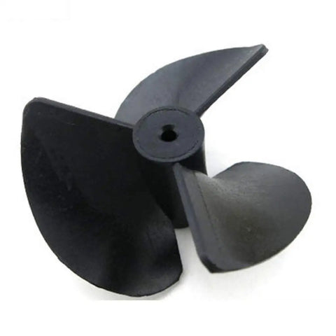 12 Pack 3 Vane RC Boat Propellers For 2mm Shaft Nylon Black 40mm Diameter 18.5mm Thick Fits RC Model Ships Durable High Performance Props For Fast Spins