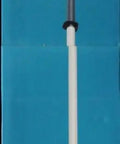 Pro Grade Tough As Nails Brushless Cordless Hedge Trimmer Powered By Dual 18 Volt Battery Packs With Extreme Weather Sealing For Backyard Jobs And Thick Branch Cutting features a blue telescopic pole design.