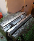 4 Inch Or 6 Inch CNC Milling Steel Vise Hard Jaw Fixture Built Tough With V Type Jaw Aluminum Alloy Milling Kit, front view