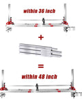 Aluminum Profile Upgrade For Chainsaw Mill 12 Inch Splice Extension To 48 Inch Boosts Cutting Size To 48 Inches Compatible With Zozen Chainsaw Mill